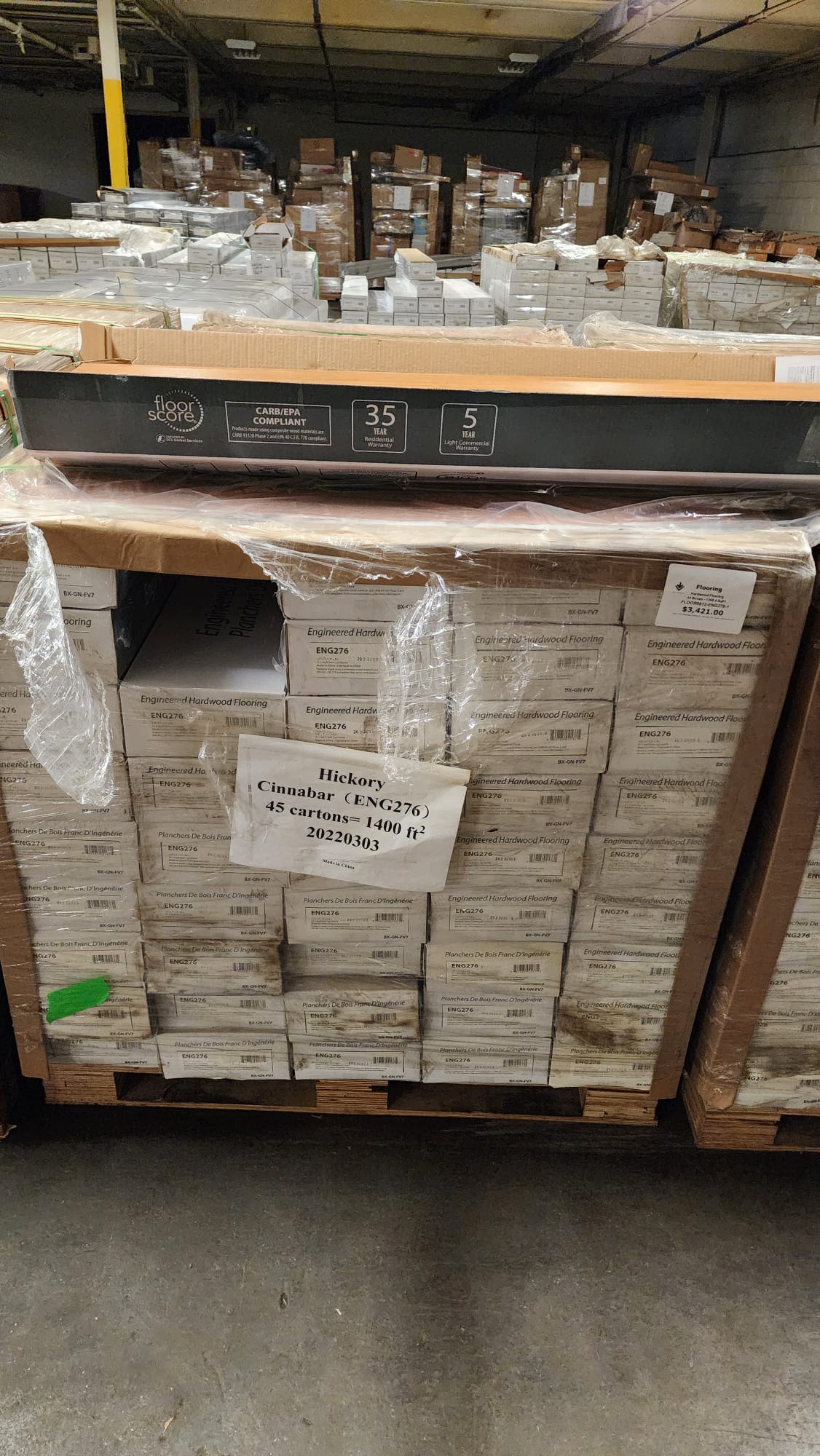 Overstock Engineered Hardwood Flooring - FLOOR0812-ENG276-1