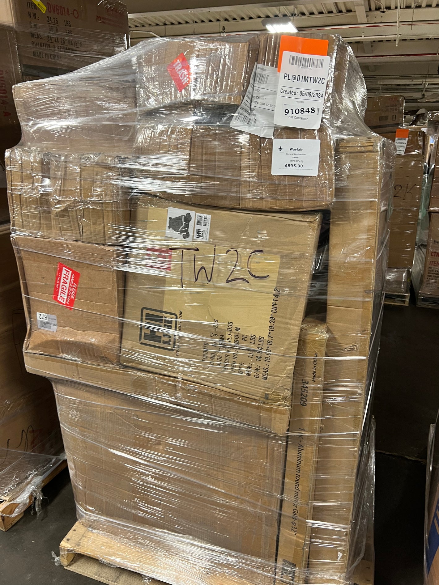 Wayfair Pallet BL# WF0513-9