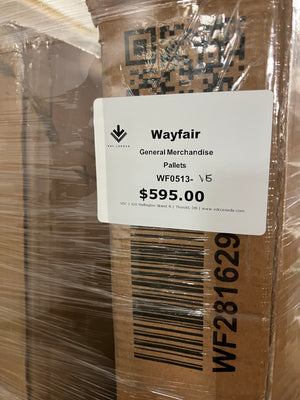 Wayfair Pallet BL# WF0513-15