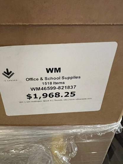 WM Office & School Supplies WM46599-821837 Fresh/Unprocessed)