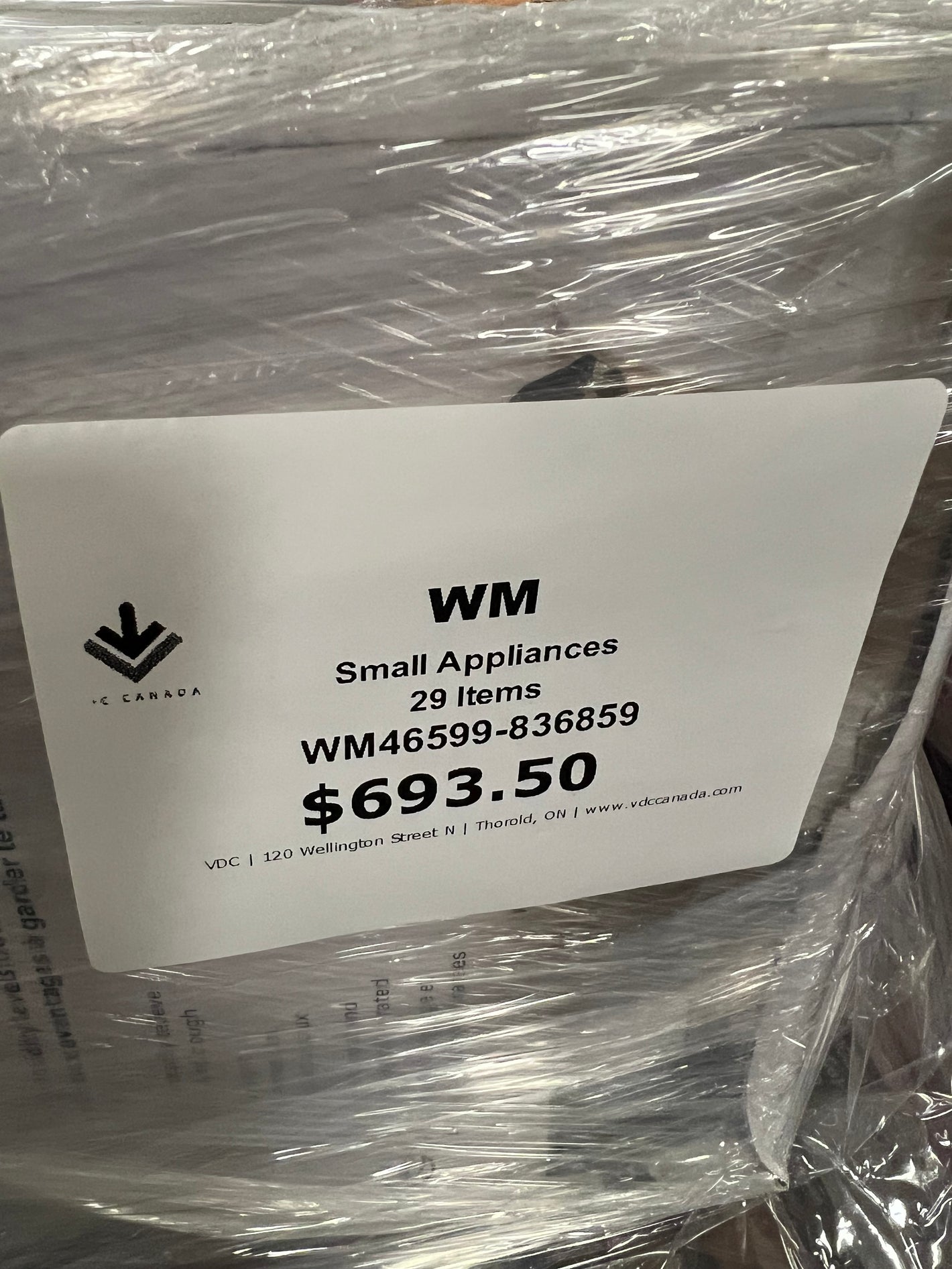 WM Small Appliances WM46599-836859 Fresh/Unprocessed