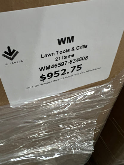 WM Lawn Tools & Grills WM46597-834808 Fresh/Unprocessed