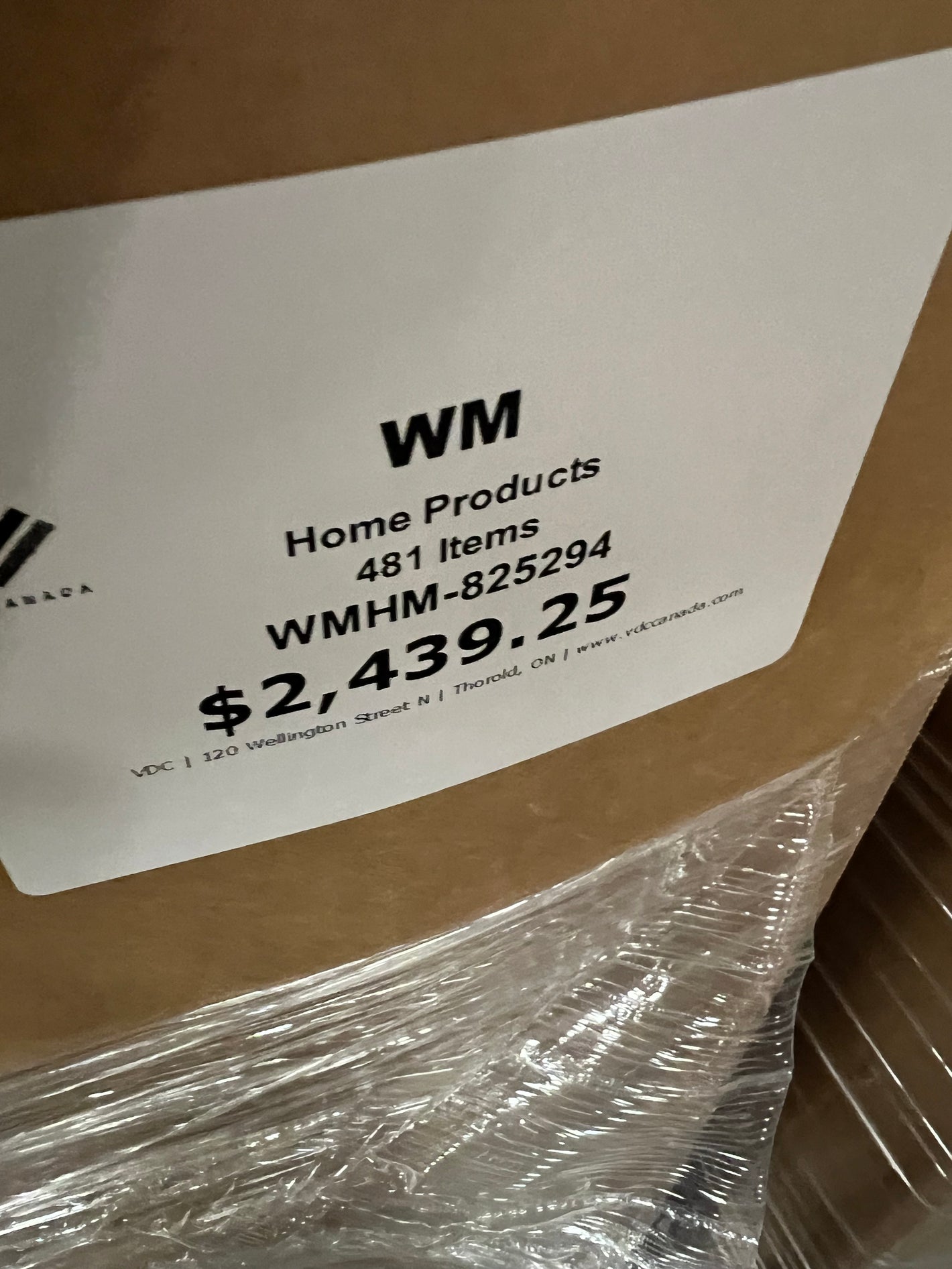 WMHM-825294 Home Products Fresh/Unprocessed