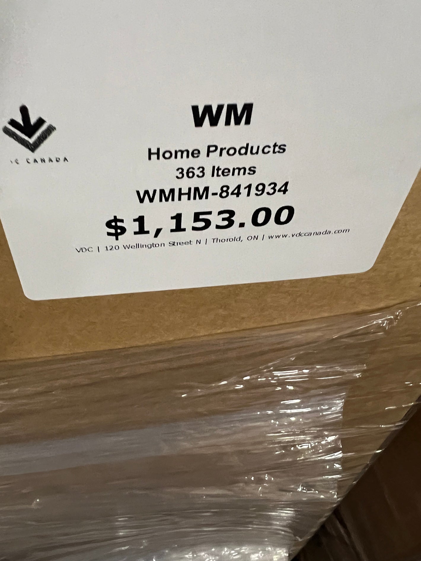 WMHM-841934 Home Products Fresh/Unprocessed